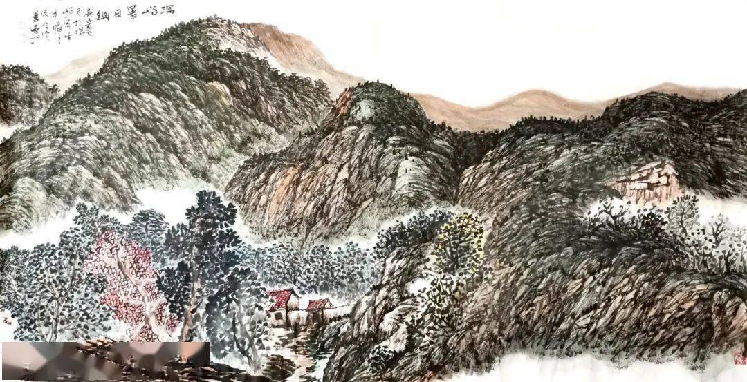陕西大长安国画院建院五周年展示月丨画家·张建军