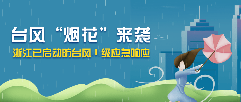 台风"烟花"来了!不要怕,浙里办防汛防台专题为您护航