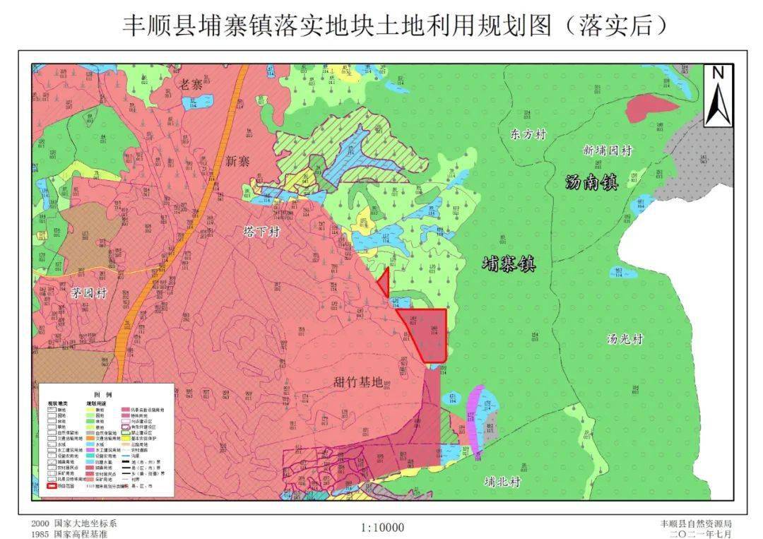 汤南,埔寨,汤坑,砂田,龙岗将有大变化,规划图曝光_丰顺