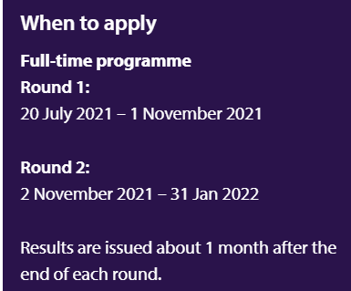 上周,随着7月20日香港中文大学放出金融硕士(msc in finance)22fall