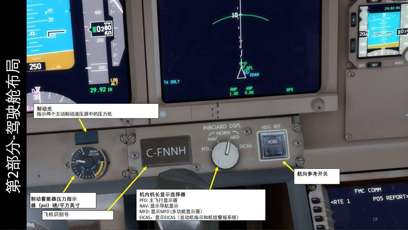 模拟飞行p3d pmdg boeing波音777客机 中文指南 2.3姿态显示