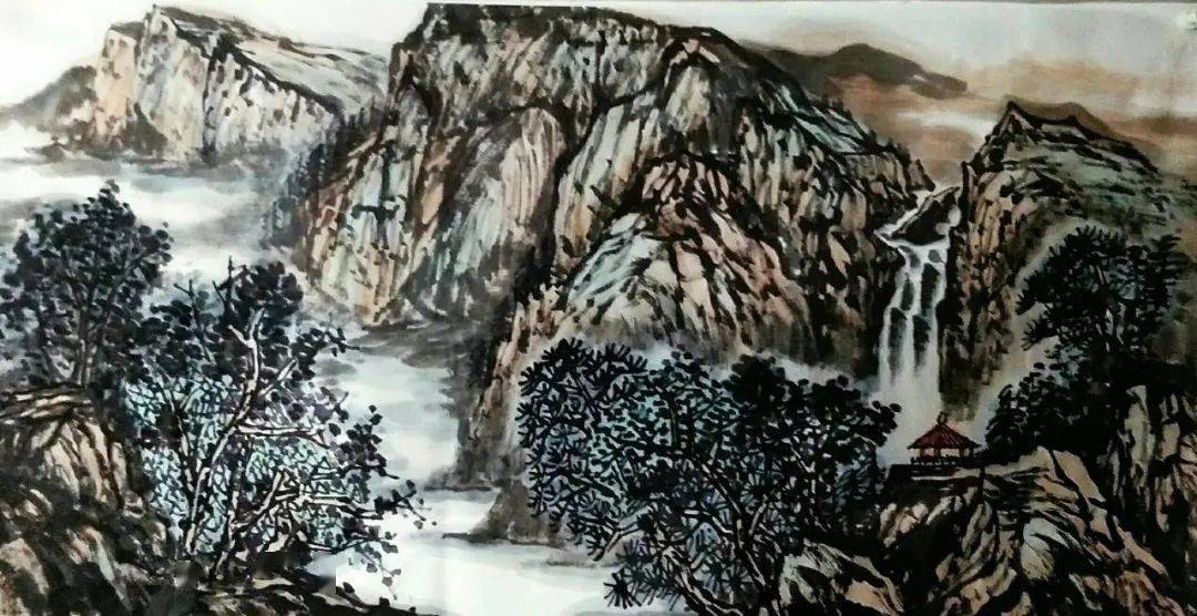 陕西大长安国画院建院五周年展示月丨画家·姜清忠