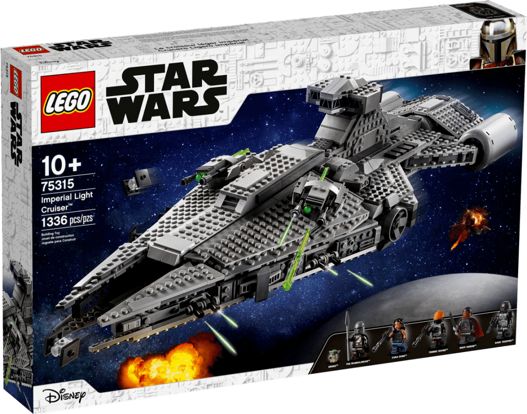 lego新品乐高03帝国轻型巡洋舰科幻来袭带你领略全新乐高原力世界