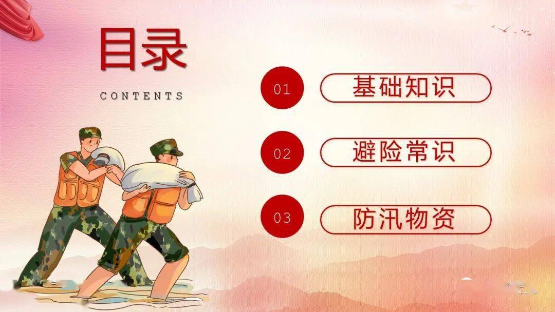 夏季防汛安全知识培训|ppt