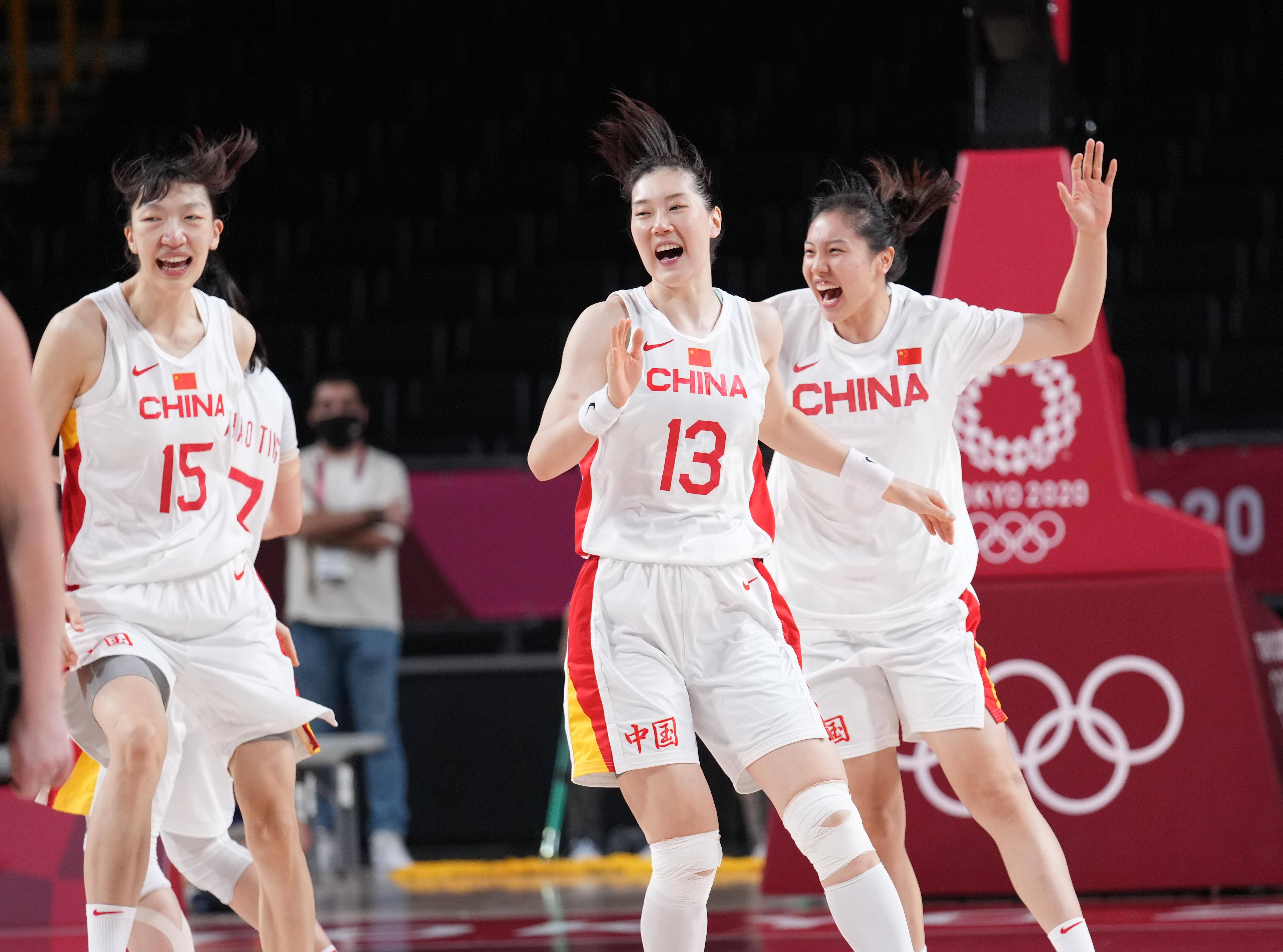 篮球中国女篮晋级八强