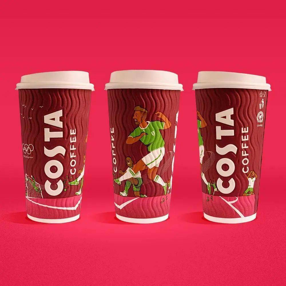 costa coffee奥运主题杯
