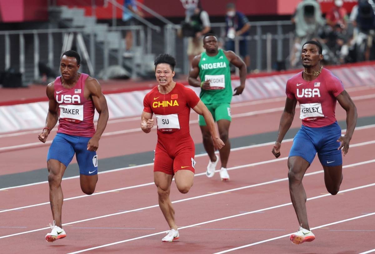 苏炳添在东京奥运会男子百米决赛中获第6名
