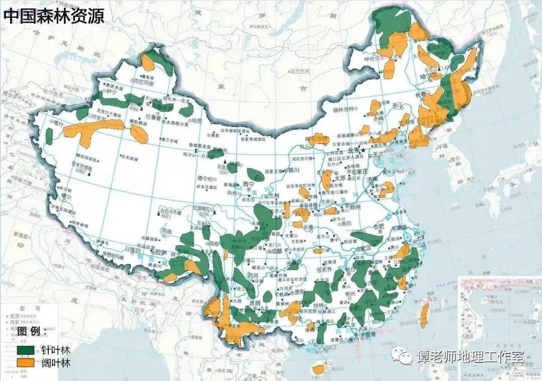 课外地理我国主要农作物相关的地理知识图及产地分布图