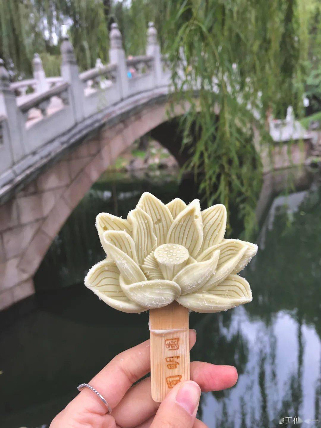 通过文创雪糕亲近古老历史 圆明园自 2019年夏天开始贩售荷花造型