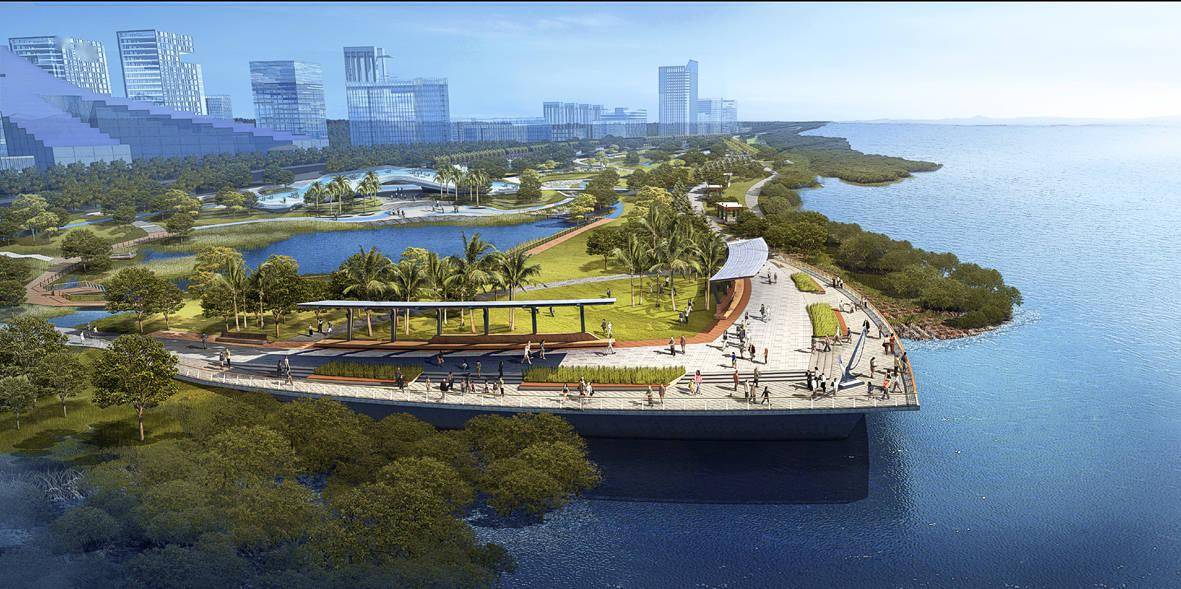 东莞市滨海湾新区东宝公园配套设施建设项目即将动工