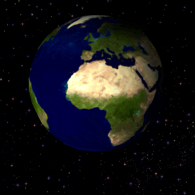 维基百科上面显示的是这个地球自转的 gif,有不少人认为这就是第一张