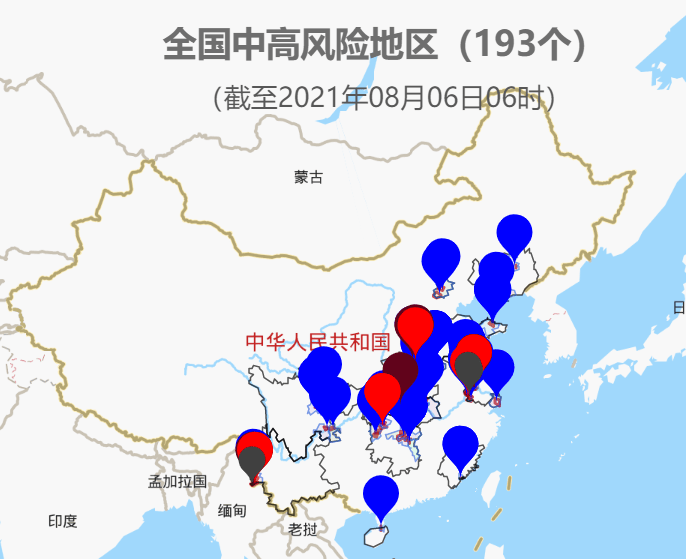 27栋,28栋,29栋,30栋 全国疫情中高风险地区地图实时更新 地址如下