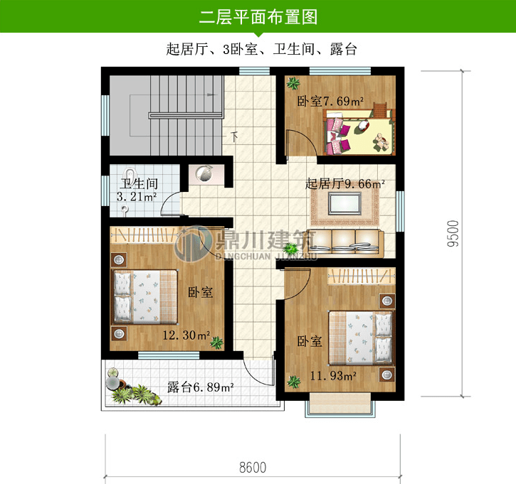 3款二层小户型农村别墅,小宅基地建房首选,布局设计十分巧妙