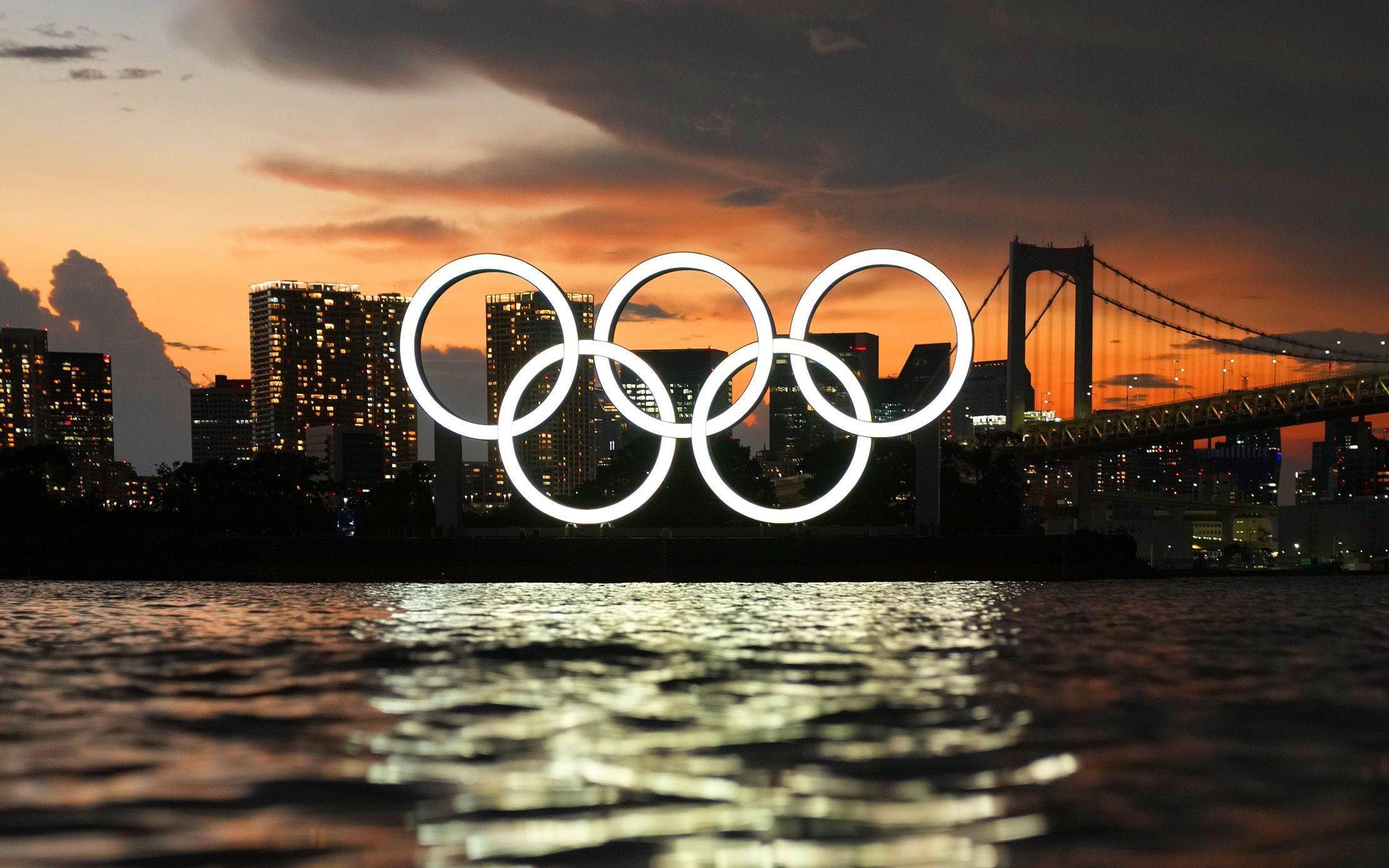 东京奥运会巨型五环标志被移走,将设残奥会会标