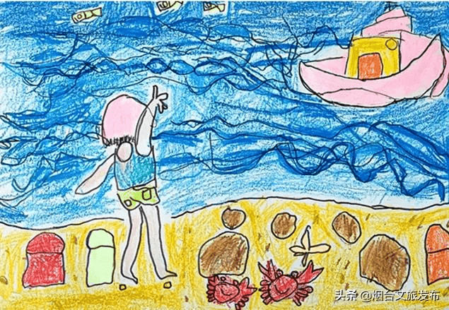 盛会烟台嘉年华丨 "海边的童年"儿童绘画展十佳作品最新出炉!