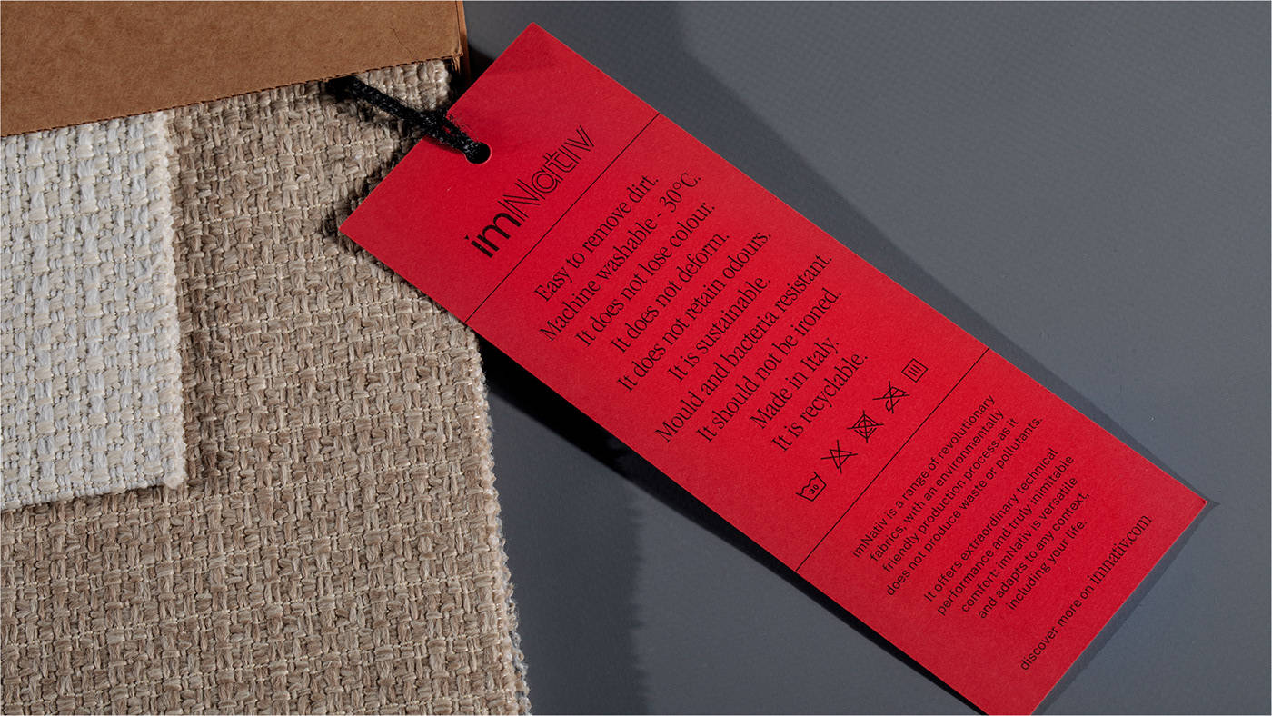 传播|平面设计 | imNativ 意大利可持续面料品牌形象设计