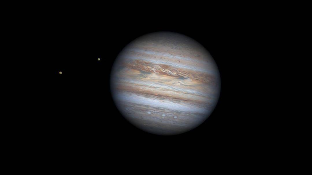 木星系如同一个小太阳系,目前已知木星有79颗卫星.