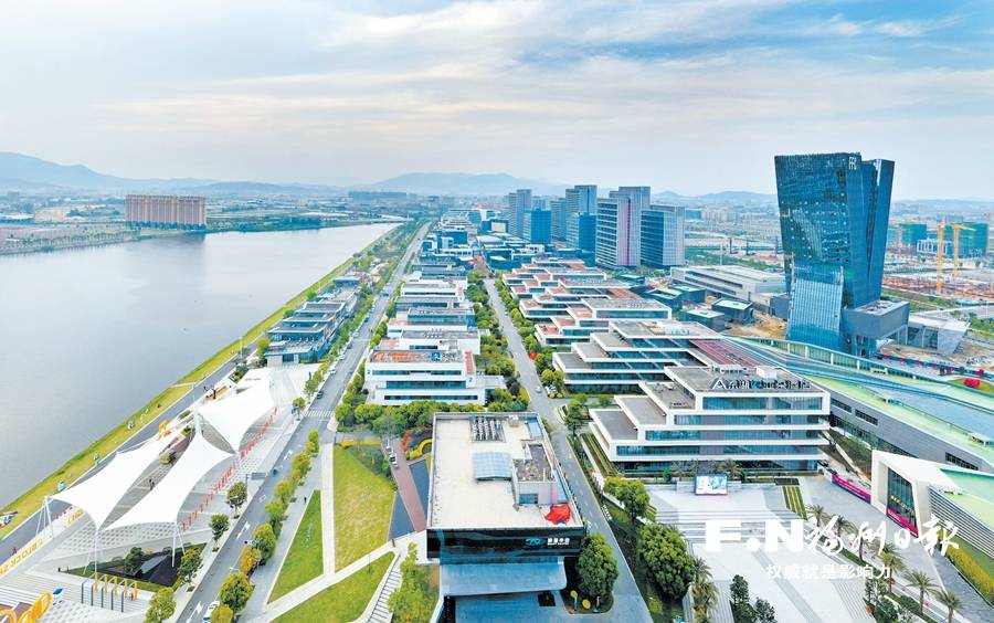 福州滨海新城项目建设提速新城活力四射