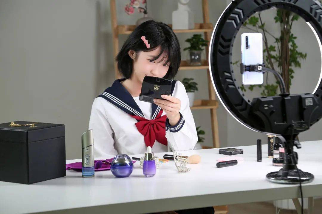 美妆直播间布光法经典21布光