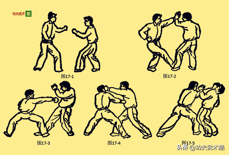 散手100招(2),连珠炮击喉,连环虎尾腿等传武格斗招式实战经典