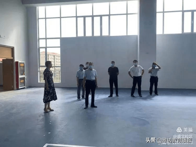坊子区盛文学校举行新建学校揭牌暨捐赠仪式