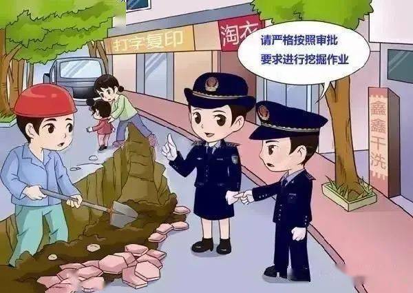 阳城某单位擅自挖掘城市道路被罚!