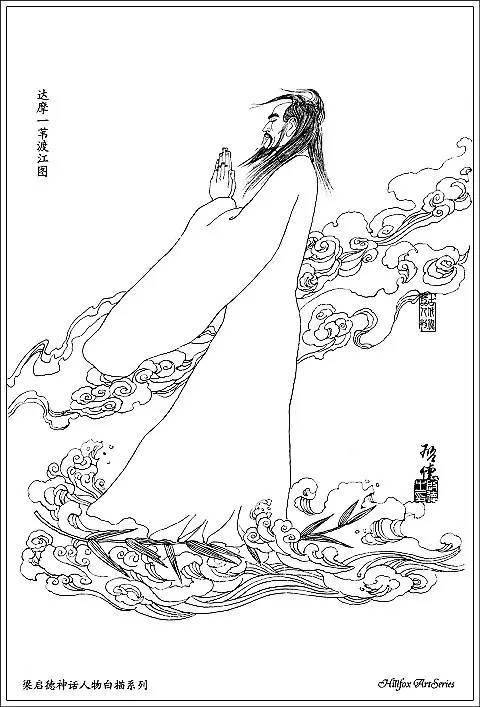 70张经典白描作品,直接收藏!_人物画