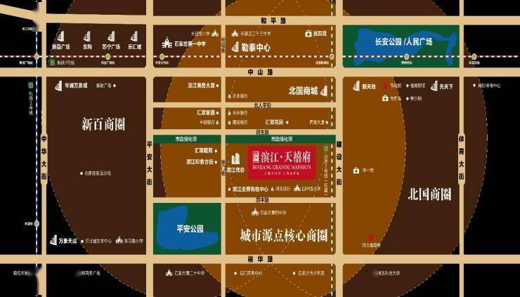 滨江天禧府:一环内 双地铁 北国旁封顶准现房