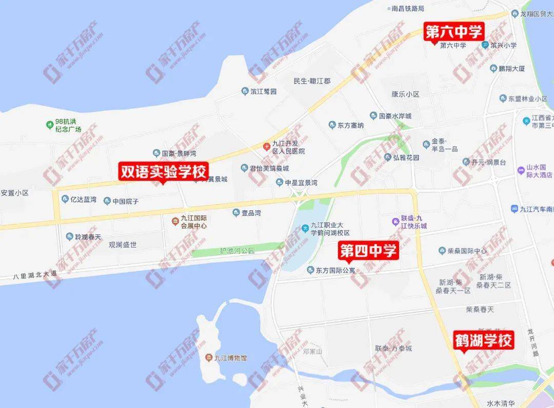 最新最全!2021年九江市各区中小学学区划分详情!