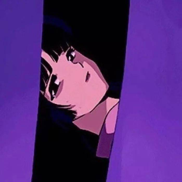 经典有年代感的旧动漫女生头像