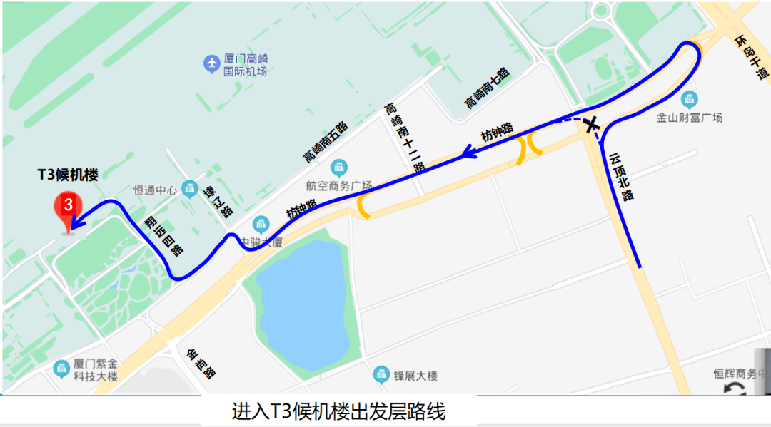 厦门第二东通道这个路段交通大调整!进出机场,公交线路有变化