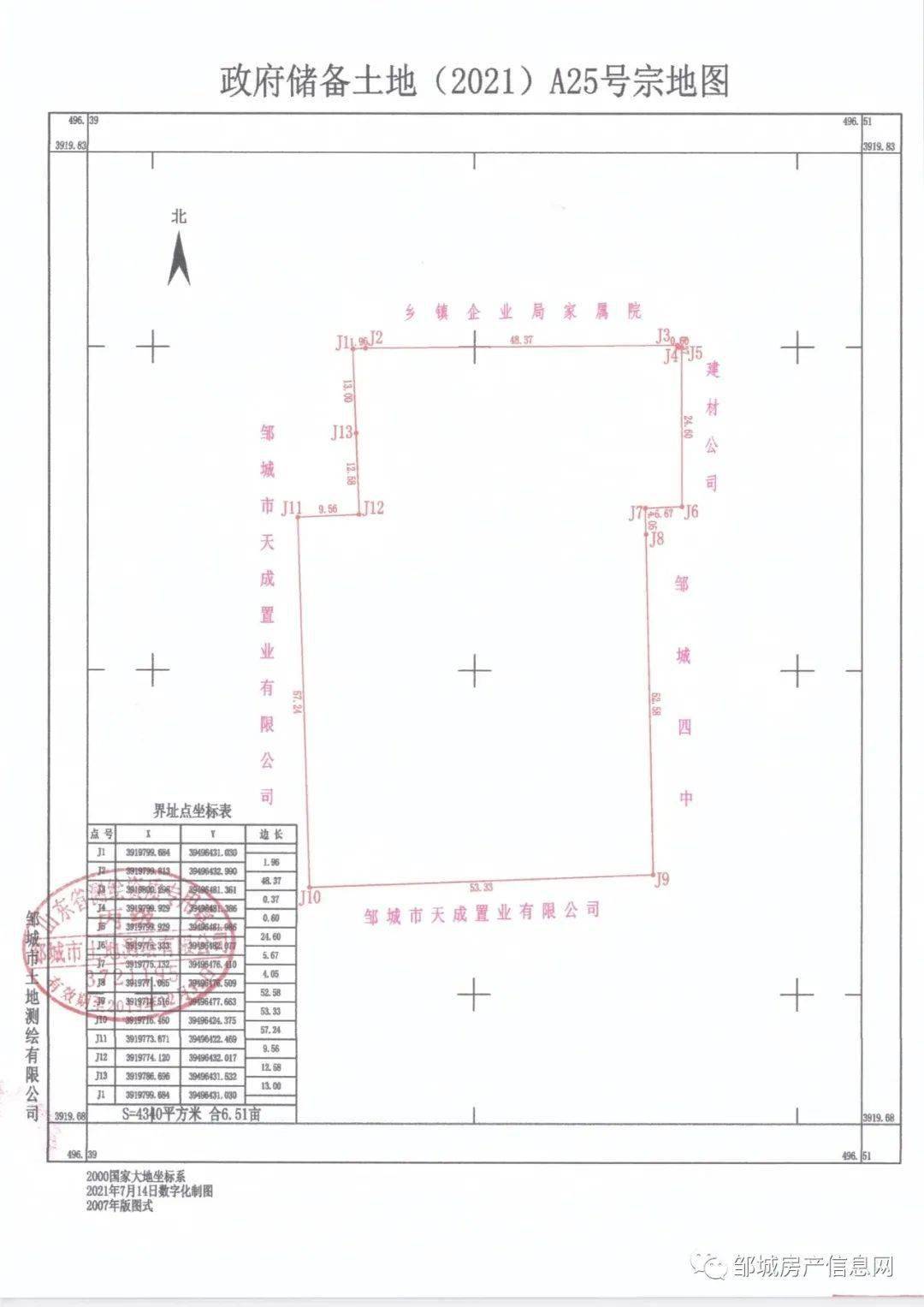 邹城挂牌出让八块土地_规划