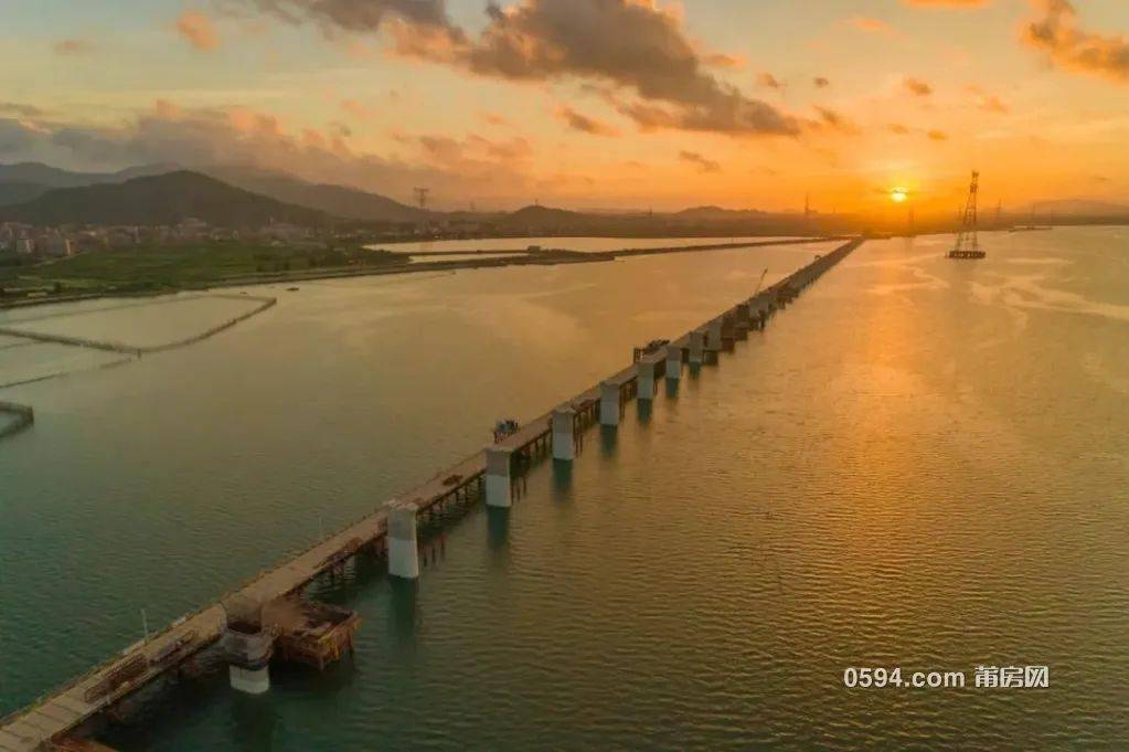 这座跨海大桥上央视了._湄洲湾