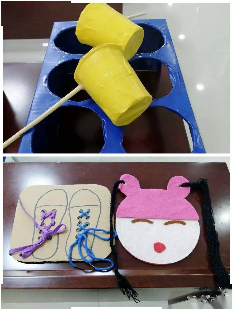 自制玩教具展示——大名县第一幼儿园