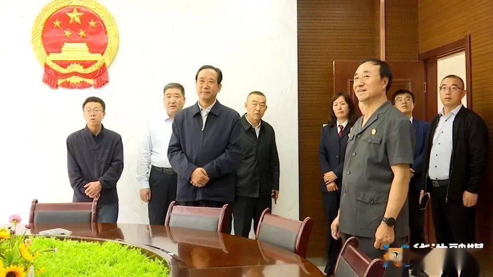柴春调研华池县政法综治工作
