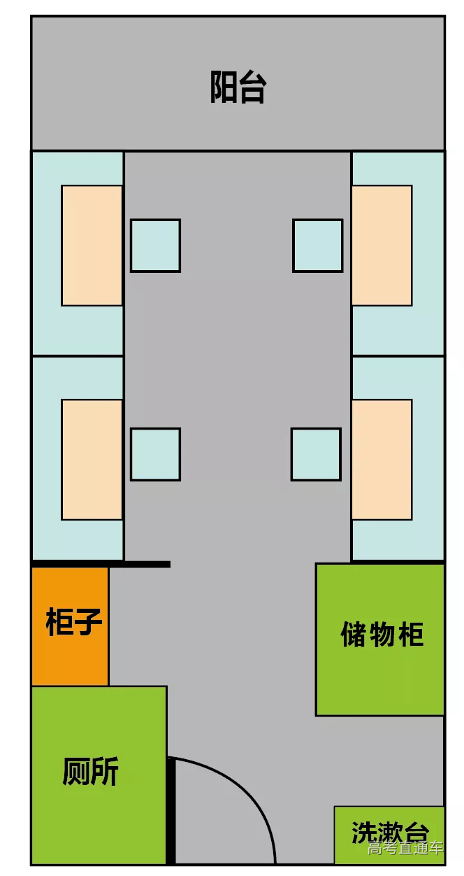 宿舍是上床下桌的大学有哪些这些才是国内性价比最高的大学宿舍