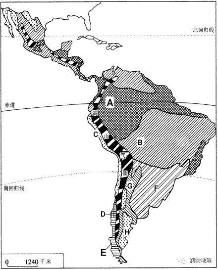 区域地理填图训练——南美洲_气候