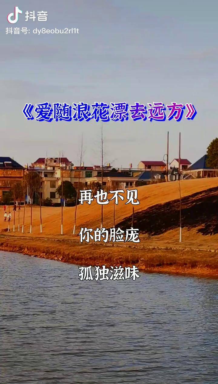 爱随浪花漂去远方