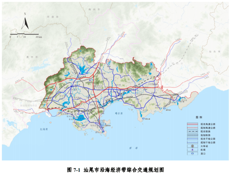 最新汕尾市沿海经济带怎样建