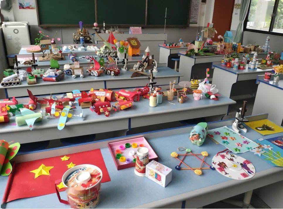 绿色环保 变废为宝 | 辛厝寮小学举行环保手工作品