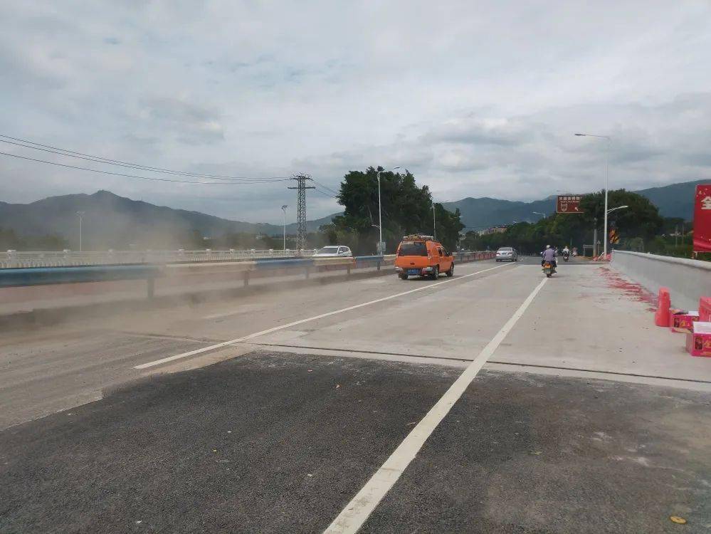 【路况信息】国道324线漳浦牛上埔桥(右幅)改造工程提前顺利完工通车