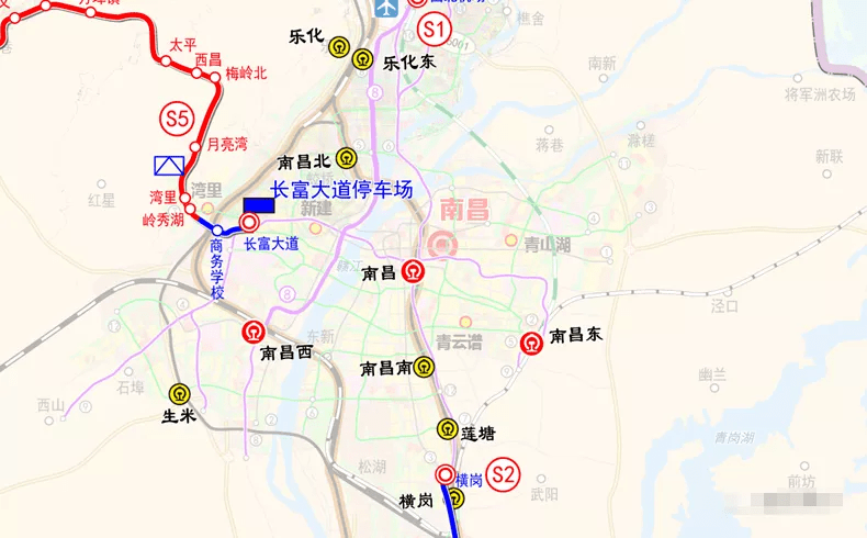 南昌地铁512号线线路疑似曝光