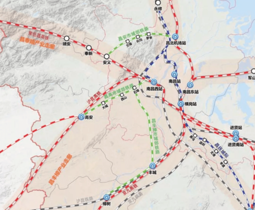 途经南昌!江西要新增一条铁路!_线路