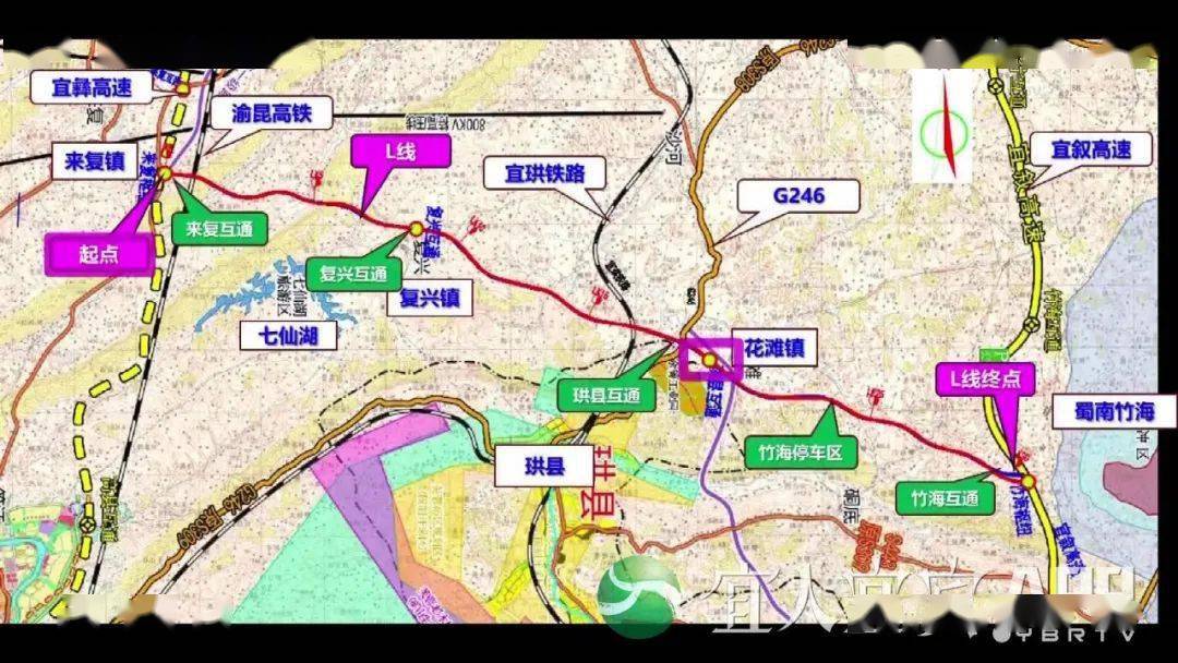 10月中旬,宜威高速公路1标前19.