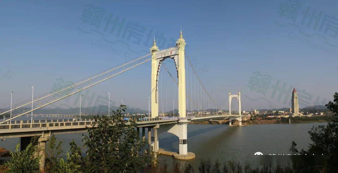 赣州城区三江之上竟然有这么多的桥,你都知道吗?_大桥