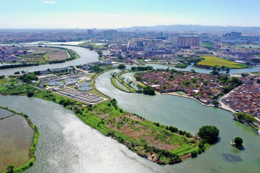"老记"潮南行实地感受练江流域生态新貌_碧道
