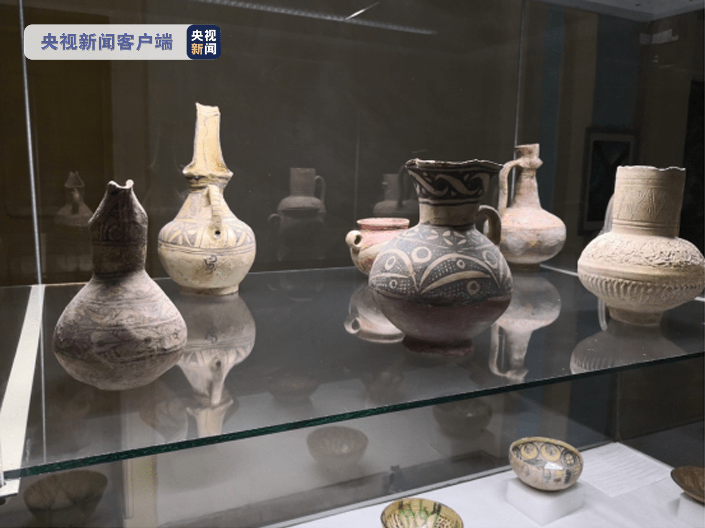 阿富汗国家博物馆藏品 公元11-14世纪陶罐