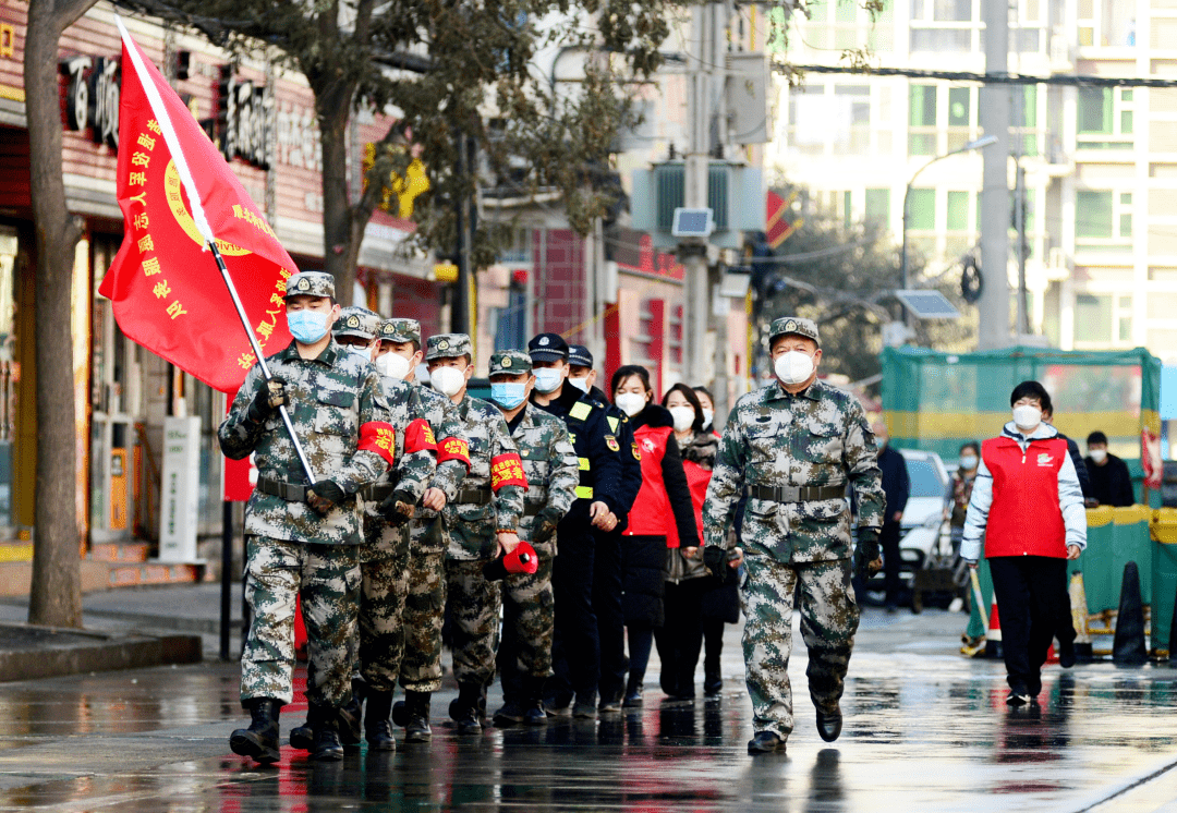 《雁北街道退伍军人服务队 裴 强