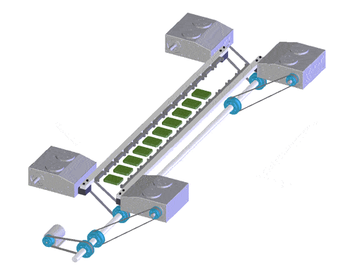 50个流水线设计常见机械原理动图直接收藏