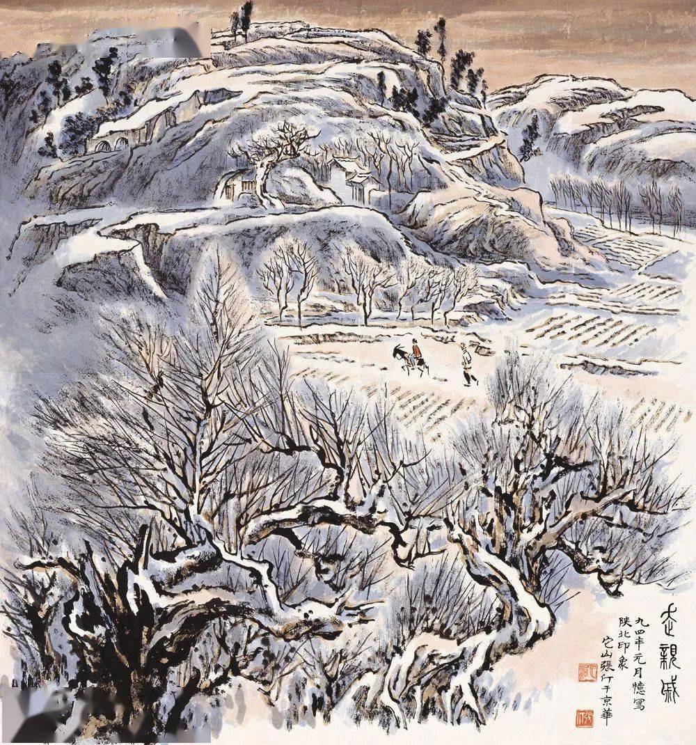 鉴赏| 这焦墨雪景,美呆了